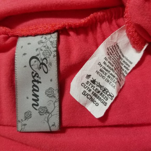 Estam top Small banded bottom tunic style stretch - Picture 8 of 9